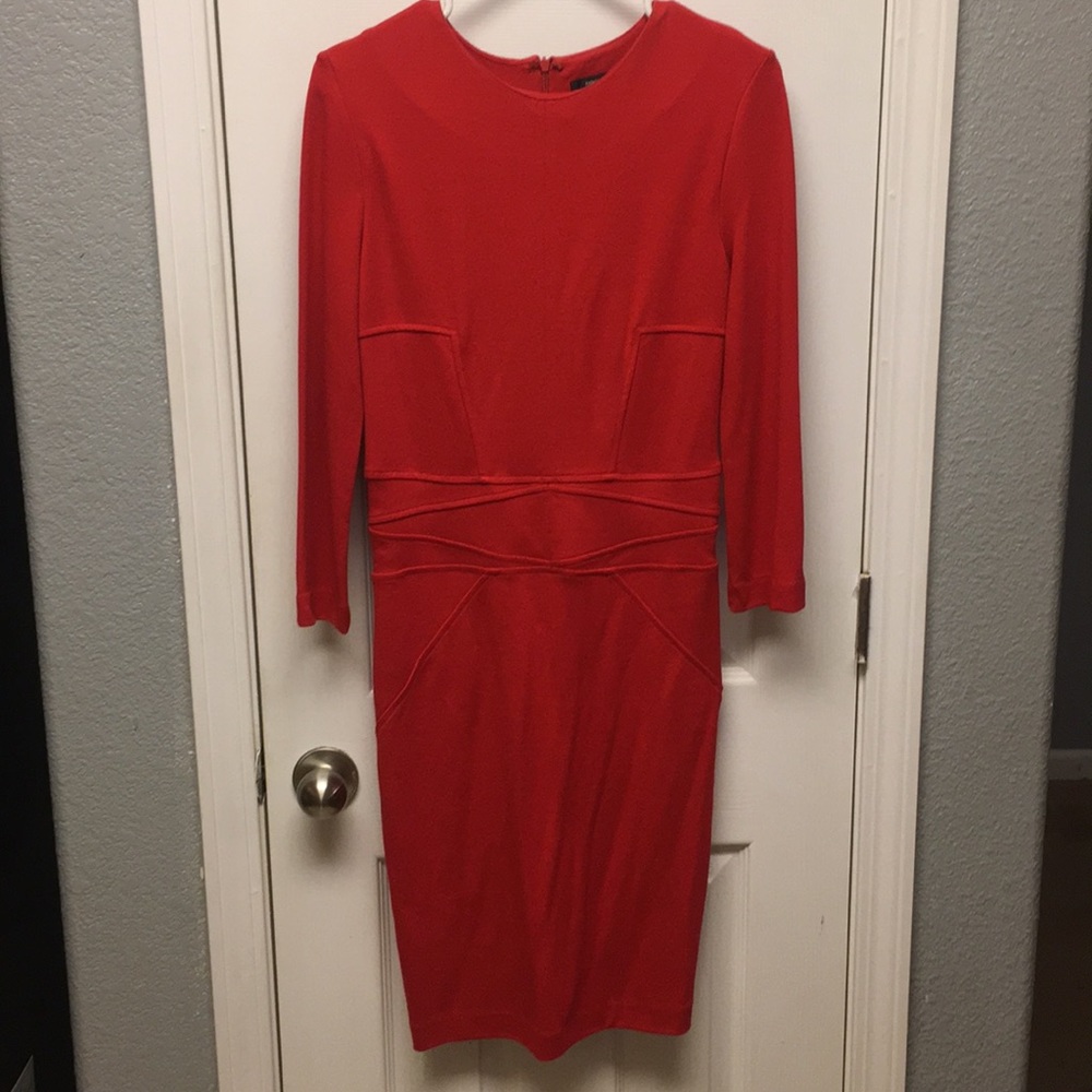 Red dress MNG BY MANGO
